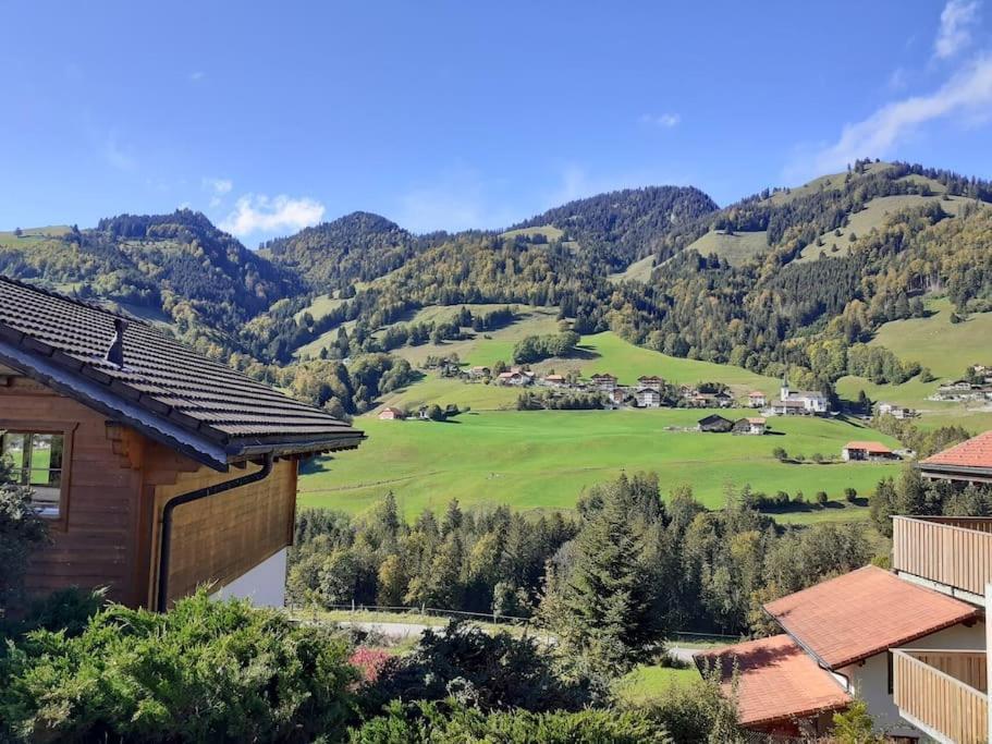 Confortable Chalet Avec Magnifique Vue En Gruyere. Шарме Екстер'єр фото